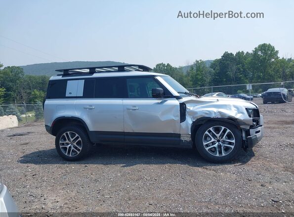 SALE9EEU0L2021517 2020 LAND ROVER DEFENDER Серебряный Вид задней части салона