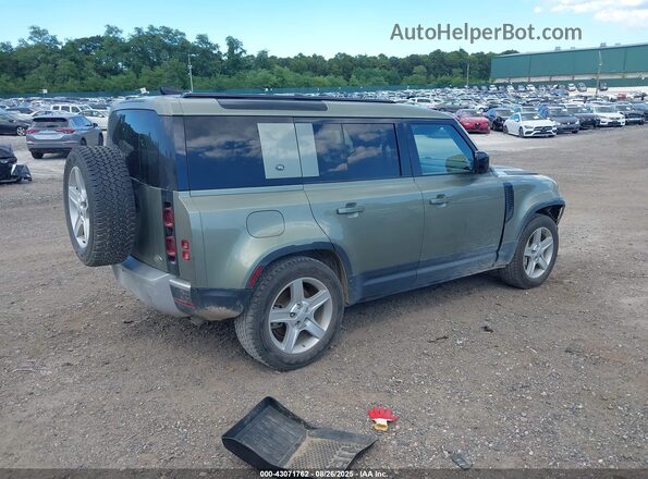 SALEP7EU4L2019917 2020 LAND ROVER DEFENDER Green Trasero derecho