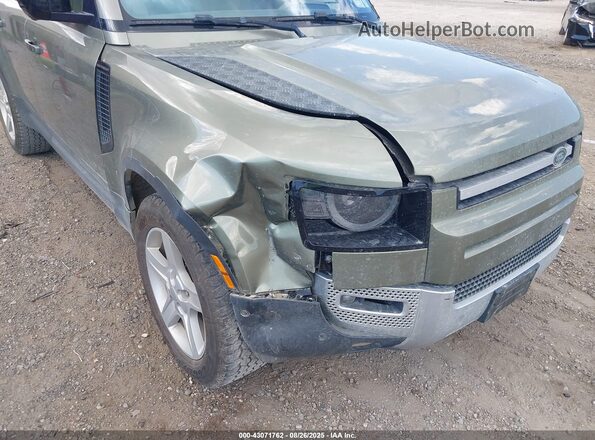 SALEP7EU4L2019917 2020 LAND ROVER DEFENDER Green Vista frontal