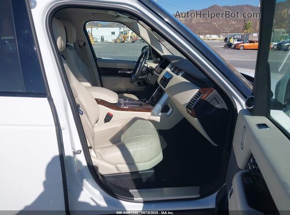 SALGR2SU5LA401373 2020 LAND ROVER RANGE ROVER White Սալոնի դիմացի տեսք