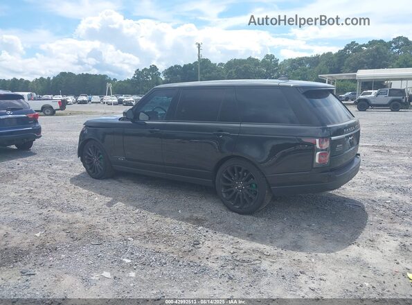SALGS5RE0JA381731 2018 LAND ROVER RANGE ROVER Black Tył lewy