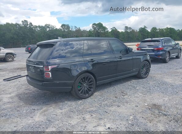 SALGS5RE0JA381731 2018 LAND ROVER RANGE ROVER Black Tył prawy