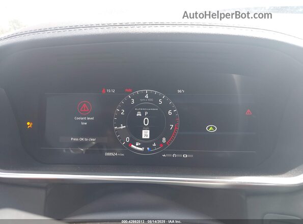 SALGS5RE0JA381731 2018 LAND ROVER RANGE ROVER Black Widok tylnych siedzeń