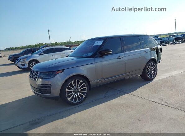 SALGS5SE7LA588789 2020 LAND ROVER RANGE ROVER Серый Передняя левая четверть