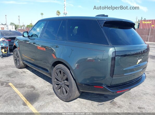 SALKP9FU0SA275490 2025 LAND ROVER RANGE ROVER Green Հետևի ձախ