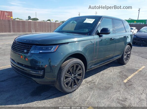SALKP9FU0SA275490 2025 LAND ROVER RANGE ROVER Green Առջևի ձախ երեք քառորդ տեսարան