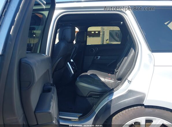 SALWR2RE9KA845008 2019 LAND ROVER RANGE ROVER SPORT Silver Widok naklejki z numerem VIN