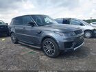 2019 Land Rover Range Rover Sport Hse Gray vin: SALWR2RV3KA843724