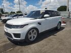 2020 Land Rover Range Rover Sport Hse White vin: SALWR2SU0LA700815
