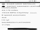 2020 Land Rover Range Rover Sport Hse Gray vin: SALWR2SU1LA724XXX 2020 Land Rover Range Rover Sport Hse Gray vin: SALWR2SU1LA724XXX