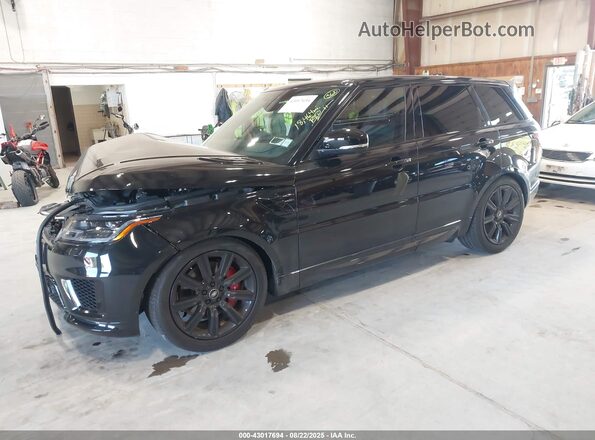 SALWS2RU6MA771299 2021 LAND ROVER RANGE ROVER SPORT Черный Передняя левая четверть