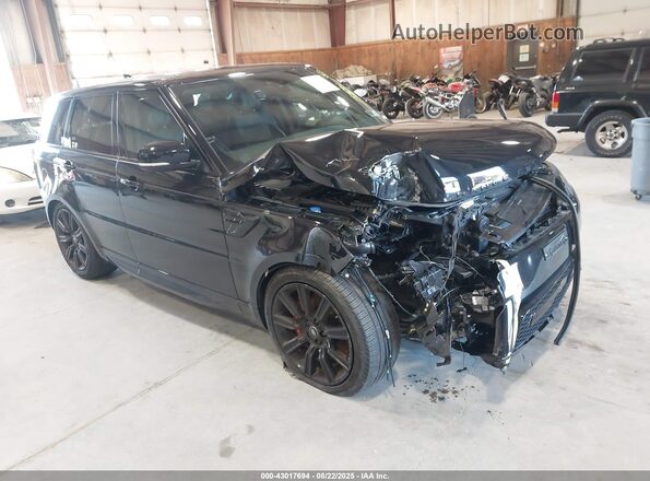 SALWS2RU6MA771299 2021 LAND ROVER RANGE ROVER SPORT Черный Передняя правая четверть