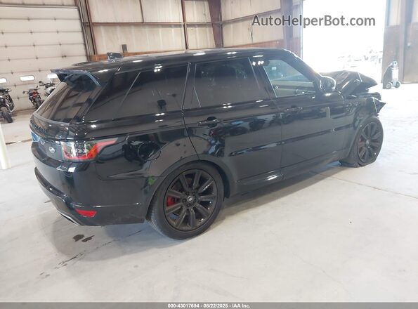 SALWS2RU6MA771299 2021 LAND ROVER RANGE ROVER SPORT Черный Задняя правая четверть