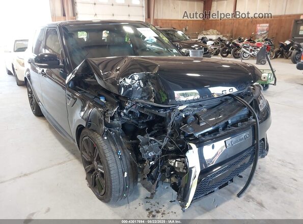 SALWS2RU6MA771299 2021 LAND ROVER RANGE ROVER SPORT Черный Вид спереди
