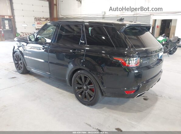 SALWS2RU6MA771299 2021 LAND ROVER RANGE ROVER SPORT Черный Задняя левая четверть