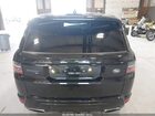 2021 Land Rover Range Rover Sport Hst Mhev Черный vin: SALWS2RU6MA771299