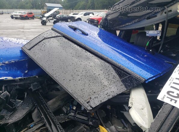 SALWS2RUXMA788431 2021 LAND ROVER RANGE Blue VIN sticker view