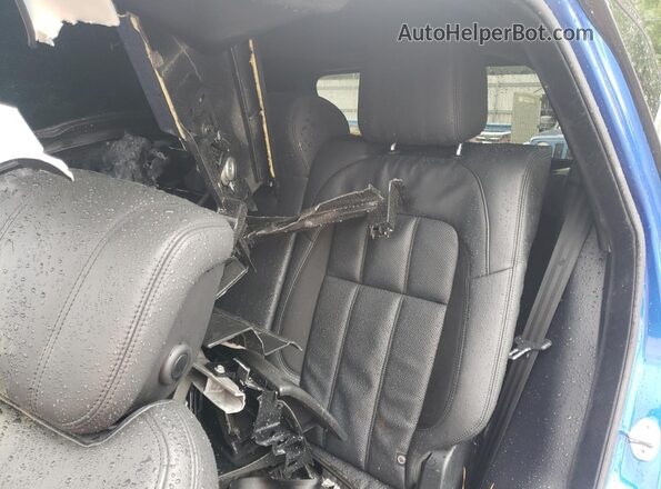 SALWS2RUXMA788431 2021 LAND ROVER RANGE Blue Rear seats view