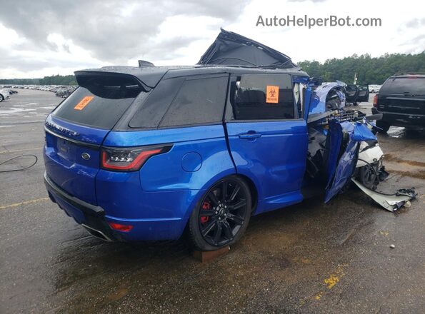 SALWS2RUXMA788431 2021 LAND ROVER RANGE Blue Rear right