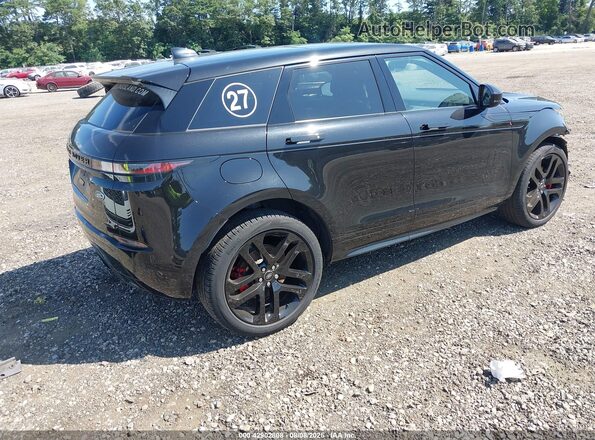 SALZL2FX6PH232671 2023 LAND ROVER RANGE ROVER EVOQUE Black Задня права чверть