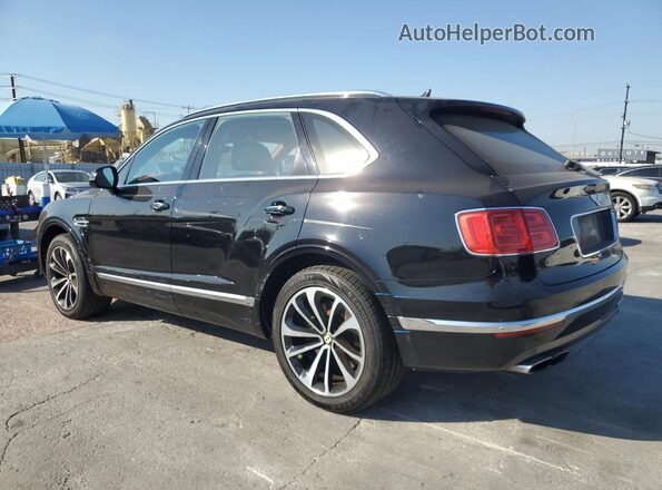 SJAAM2ZV3KC027618 2019 BENTLEY BENTAYGA Black Trasero izquierdo