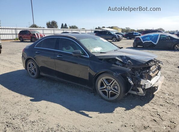W1K3G4EB5NJ331903 2022 MERCEDES-BENZ A Black Delantero derecho