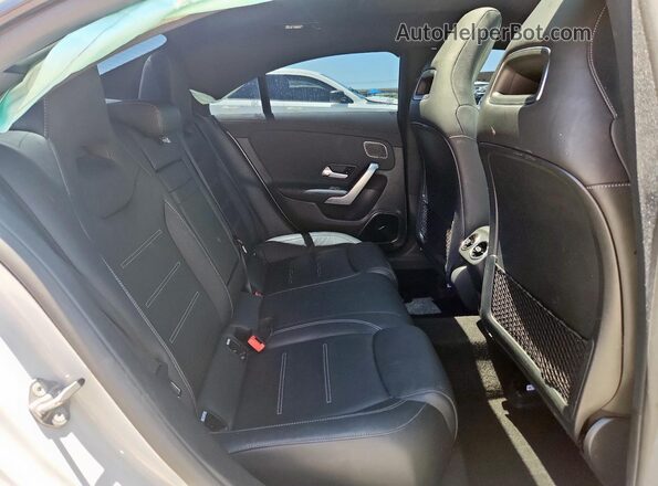 W1K5J5DBXMN177472 2021 MERCEDES-BENZ CLA-CLASS Белый Вид задних сидений