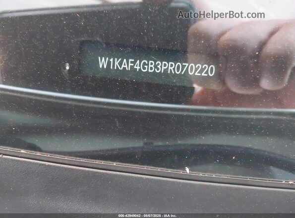 W1KAF4GB3PR070220 2023 MERCEDES-BENZ C-CLASS Белый Вид подкапотного пространства