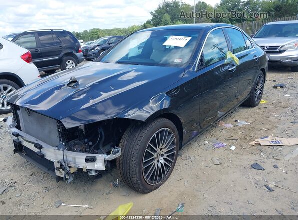 W1KAF4HB2PR142524 2023 MERCEDES-BENZ C-CLASS Black Առջևի ձախ երեք քառորդ տեսարան