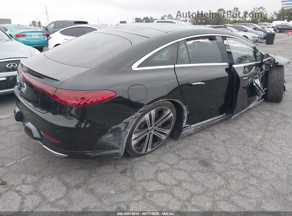 W1KCG2DB5NA011289 2022 MERCEDES-BENZ EQS Черный Задняя правая четверть