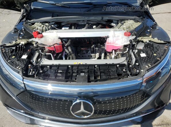 W1KCG2DB6NA008255 2022 MERCEDES-BENZ EQS Черный Вид подкапотного пространства