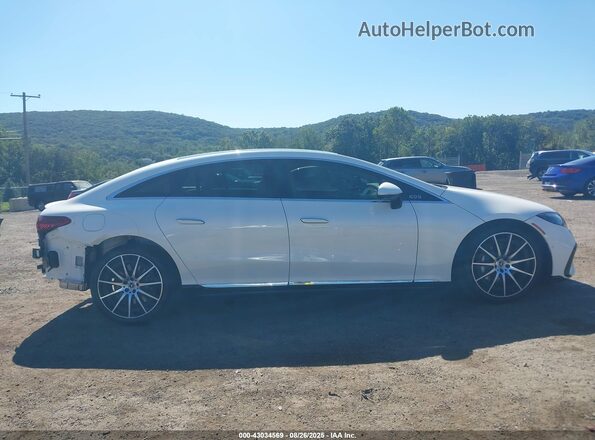 W1KCG2DB9NA012865 2022 MERCEDES-BENZ EQS 450+ Белый Панорамный вид салона 360°