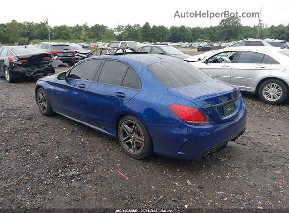 W1KWF6EB1MR621888 2021 MERCEDES-BENZ C Blue Tył lewy