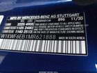 2021 Mercedes-benz Amg C 43 4matic Blue vin: W1KWF6EB1MR621888