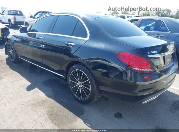 W1KWF8DB1MR644861 2021 MERCEDES-BENZ C-CLASS Black Задня ліва чверть