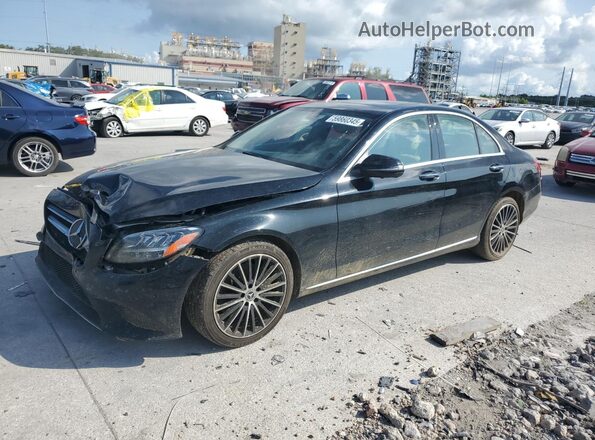 W1KWF8DB3MR627429 2021 MERCEDES-BENZ C Черный Передняя левая четверть