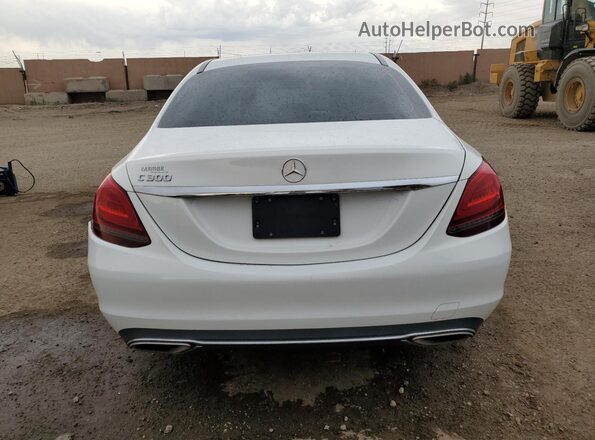 W1KWF8DB3MR631268 2021 MERCEDES-BENZ C White უკანა ხედი