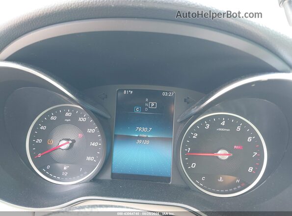 W1KWF8EB0LR578168 2020 MERCEDES-BENZ C-CLASS Черный Вид задних сидений