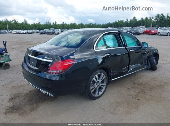 W1KWF8EB0LR578168 2020 MERCEDES-BENZ C-CLASS Черный Задняя правая четверть