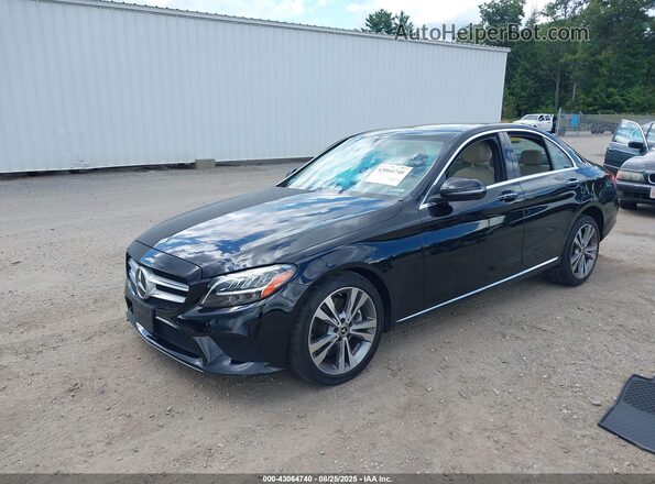 W1KWF8EB0LR578168 2020 MERCEDES-BENZ C-CLASS Черный Передняя левая четверть