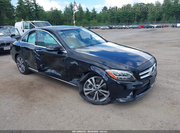 W1KWF8EB0LR578168 2020 MERCEDES-BENZ C-CLASS Черный Передняя правая четверть