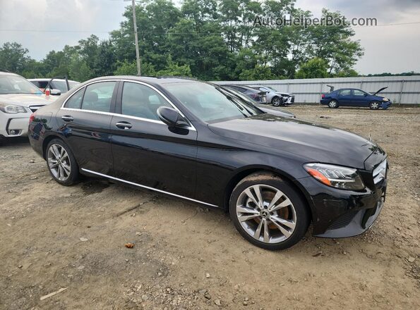 W1KWF8EB4MR649499 2021 MERCEDES-BENZ C Черный Передняя правая четверть