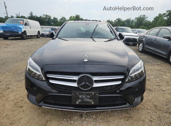 W1KWF8EB4MR649499 2021 MERCEDES-BENZ C Черный Вид спереди