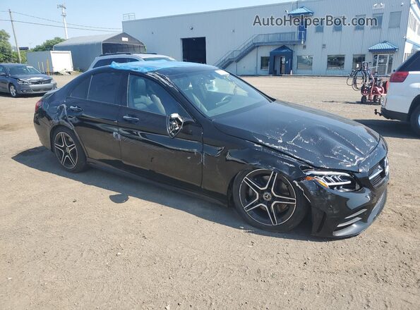 W1KWF8EB7MR624645 2021 MERCEDES-BENZ C Black წინა მარჯვენა