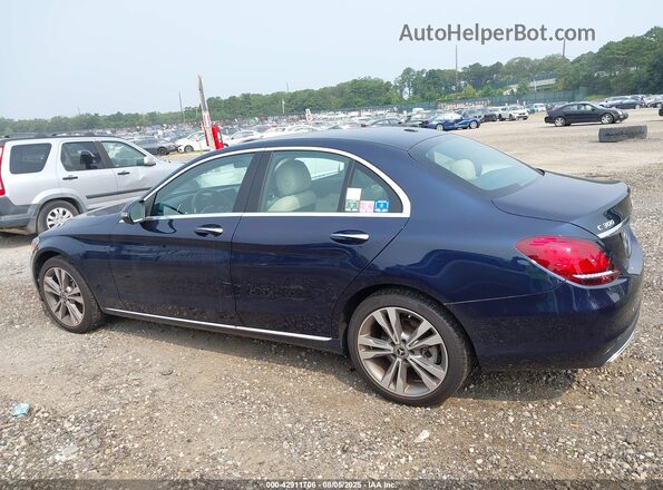 W1KWF8EB7MR644961 2021 MERCEDES-BENZ C-CLASS Dark Blue Панорамный вид салона 360°
