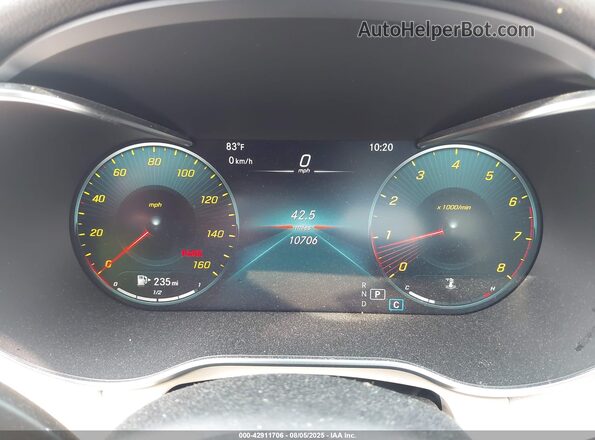 W1KWF8EB7MR644961 2021 MERCEDES-BENZ C-CLASS Dark Blue Вид задних сидений
