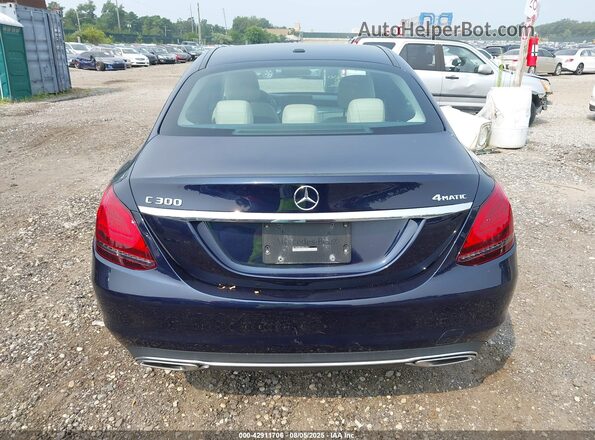 W1KWF8EB7MR644961 2021 MERCEDES-BENZ C-CLASS Dark Blue 