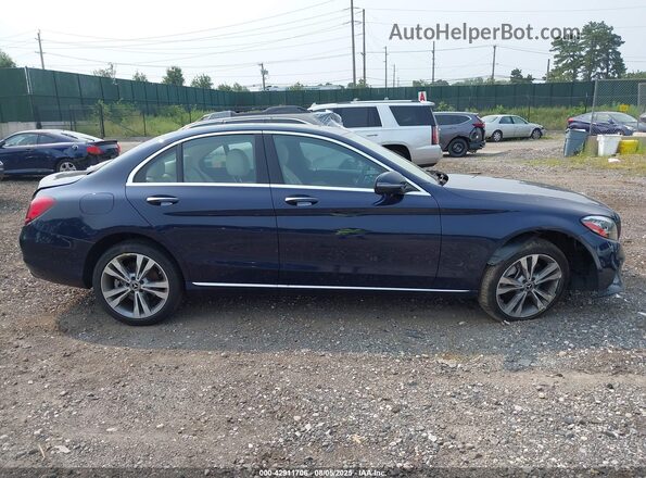 W1KWF8EB7MR644961 2021 MERCEDES-BENZ C-CLASS Dark Blue Вид задней части салона