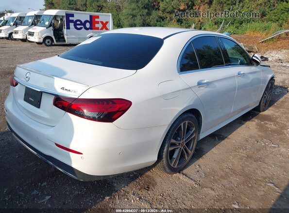 W1KZF8EB4MA892483 2021 MERCEDES-BENZ E-CLASS Белый Задняя правая четверть