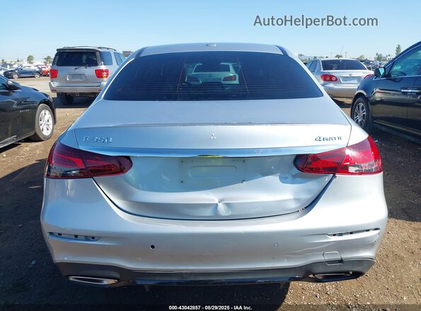 W1KZF8EB6MA915925 2021 MERCEDES-BENZ E-CLASS Silver Vista frontal